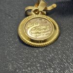 پلاک طلا طرح ون یکاد